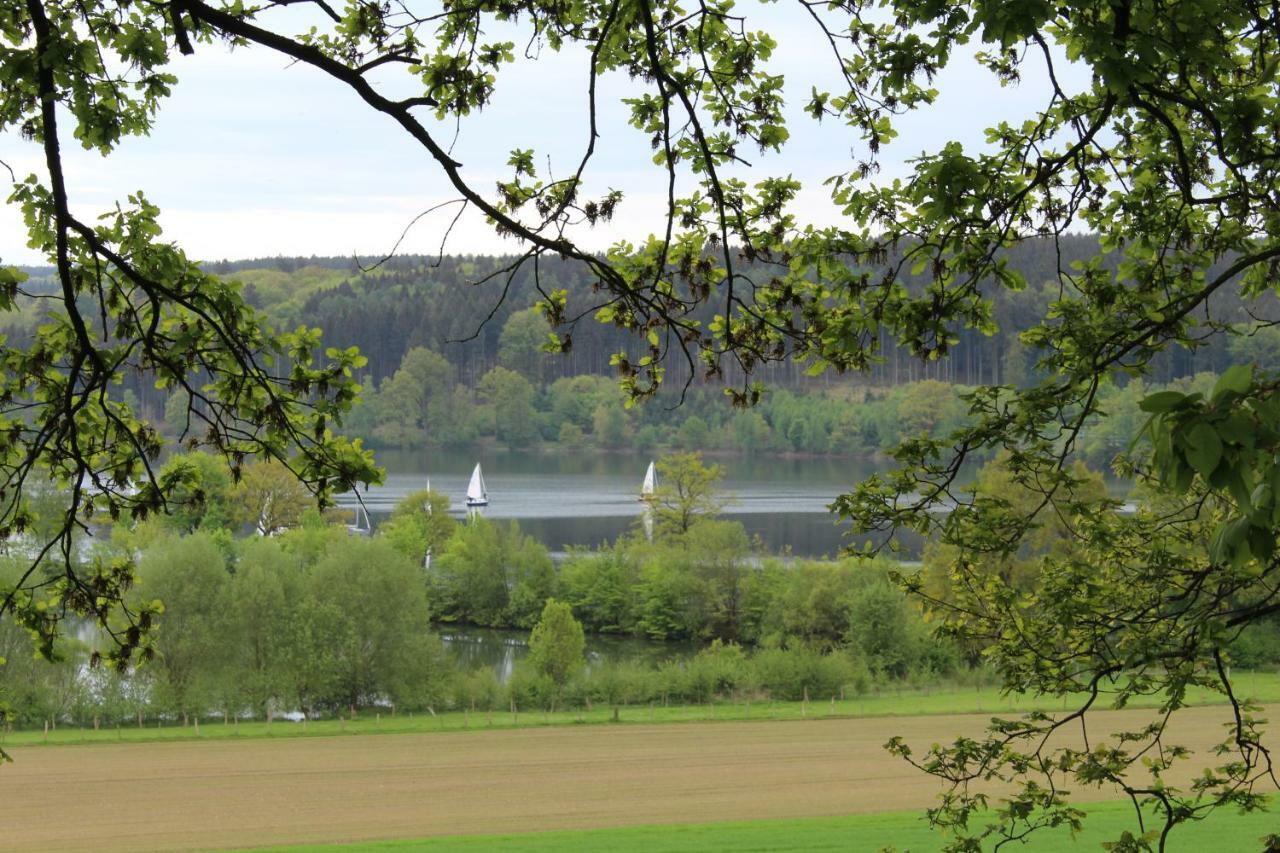 Ferienwohnung "Am Fischteich" Moehnesee Luaran gambar