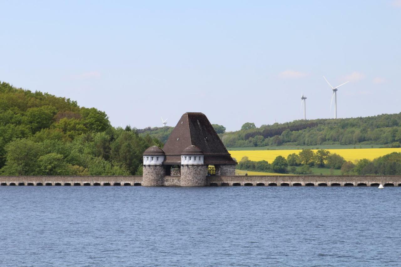 Ferienwohnung "Am Fischteich" Moehnesee Luaran gambar